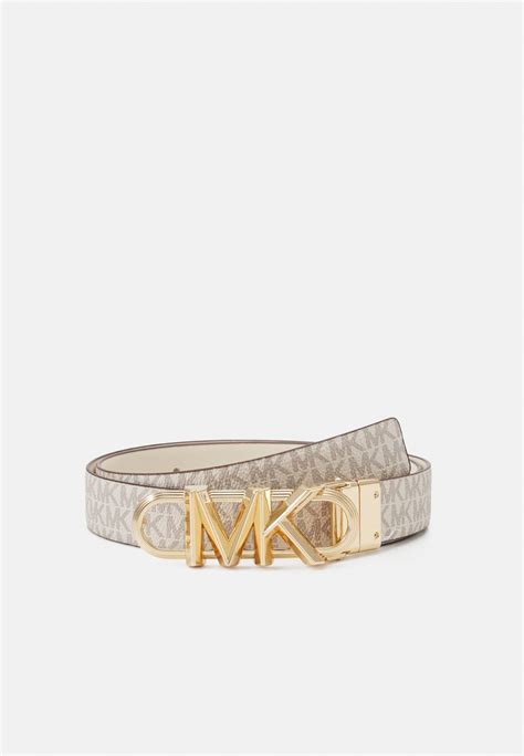 white and gold michael kors belt|Michael Kors belts women's elastic.